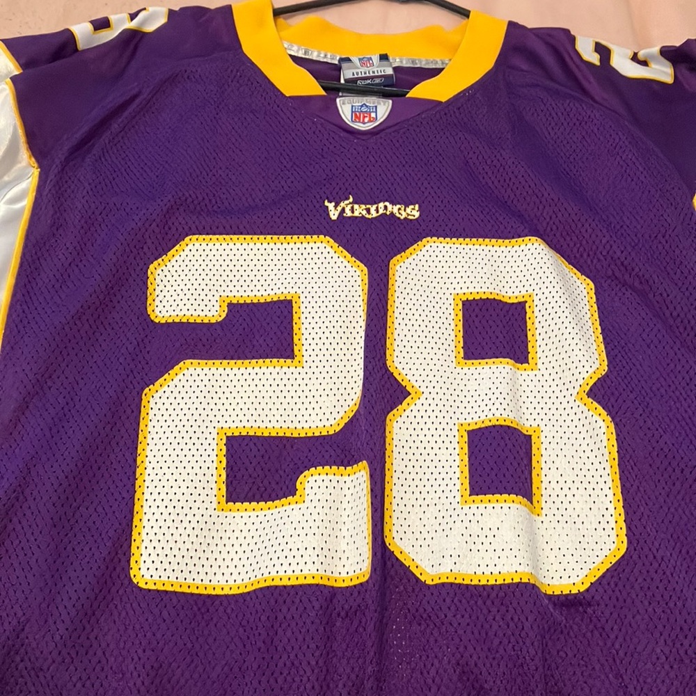 Vintage Adrian Peterson minnesota vikings jersey